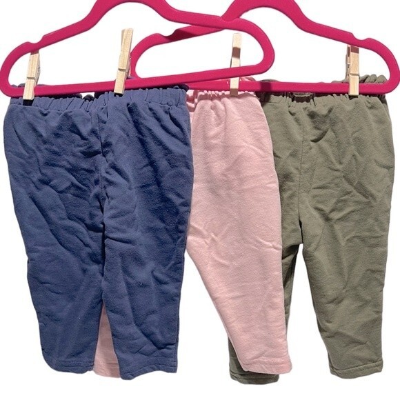 Okie Dokie Baby 3 Piece Pant Set, 9 Months - Picture 2 of 6